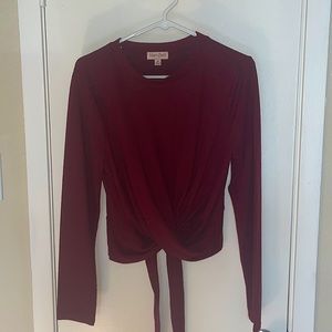Maroon/red sweater size: Medium